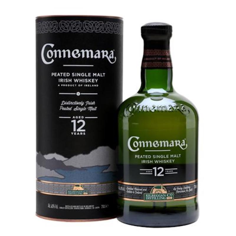 bottle of Connemara 12 Year Old Whisky with giftbox 3mk