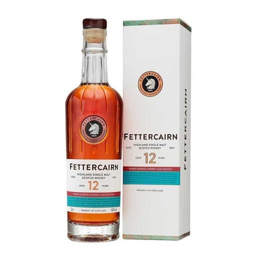 bottle of fettercairn 12 year old whisky 3mk