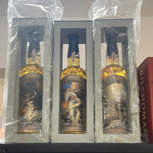 Load image into Gallery viewer, set of three bottles compass box myth and legends whisky in packaging 3mk
