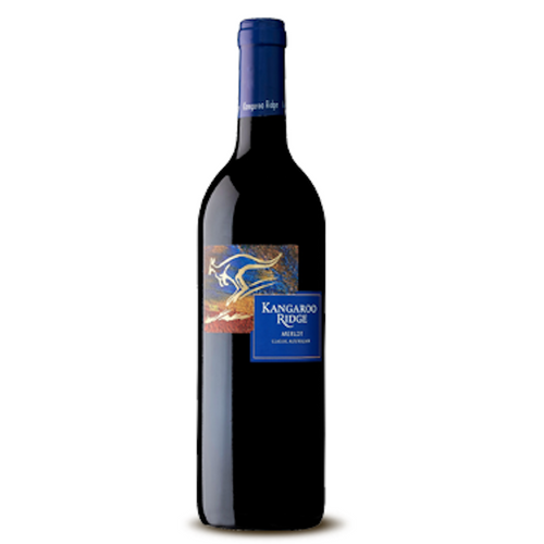 Bottle of Kangaroo Ridge Merlot 2019 Red Wine 3mk