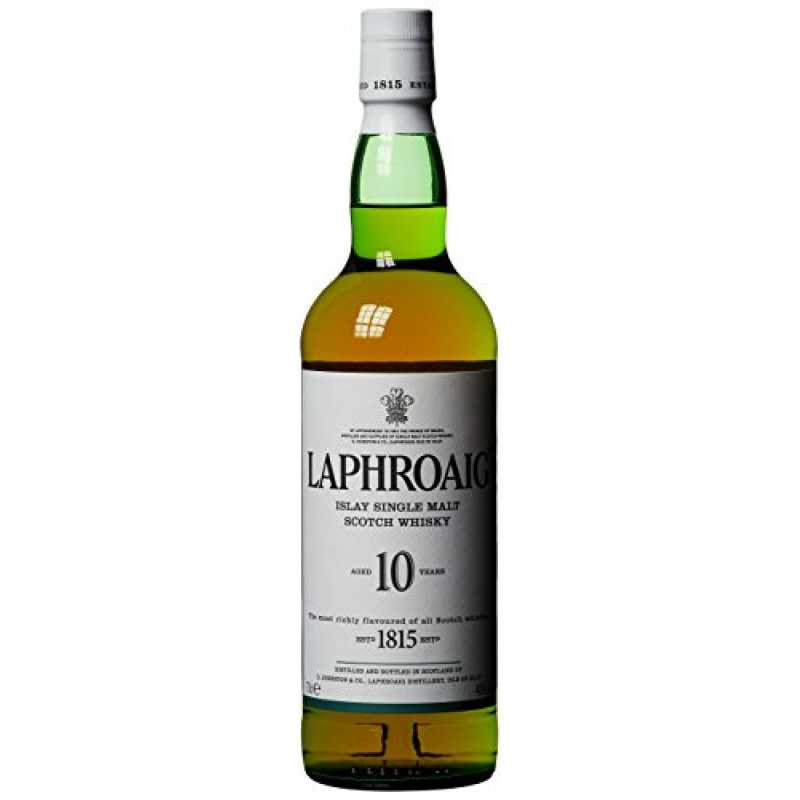 Bottle of Laphroaig 10 Year Old Whisky 3mk