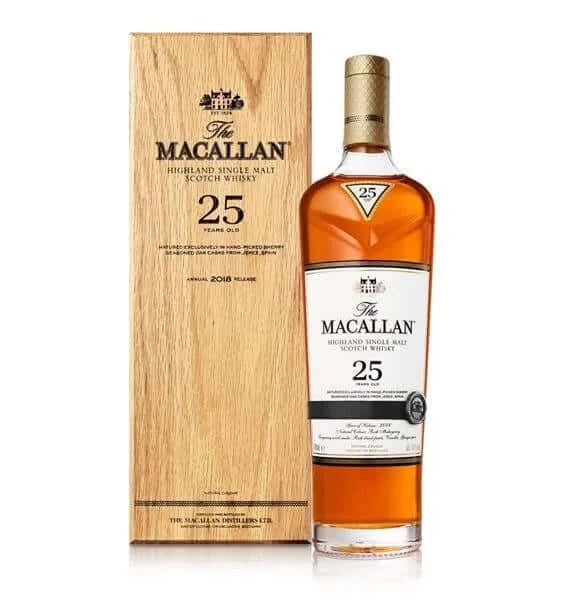 Macallan 25 Years Sherry Oak (Pre Order: 2-3 Working Days)