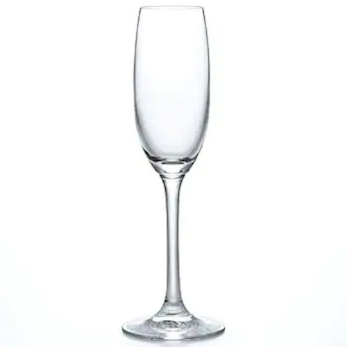 single champagne glass