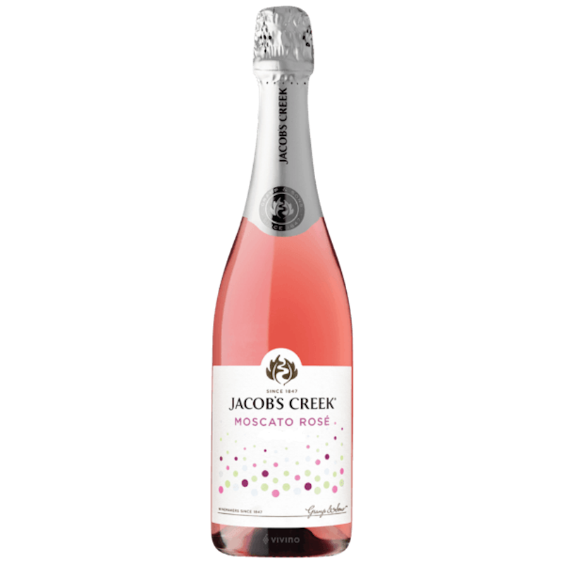 bottle of JACOB's Creek Moscato Rose N.V. 3mk