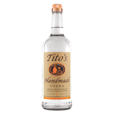 Bottle of Tito's Handmade Vodka 3mk
