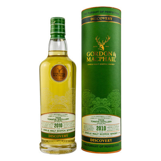 TOMATIN 2010 BOURBON G&M 12 YO