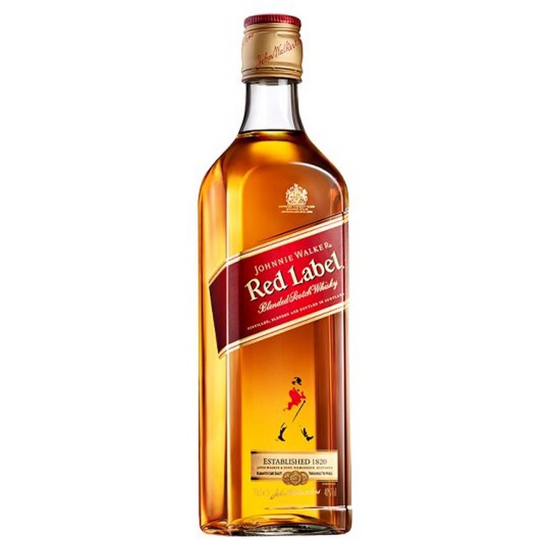bottle of Johnnie Walker Red Label Whisky 3mk