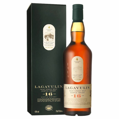 Bottle of Lagavulin 16 Year Old Whisky with giftbox 3mk